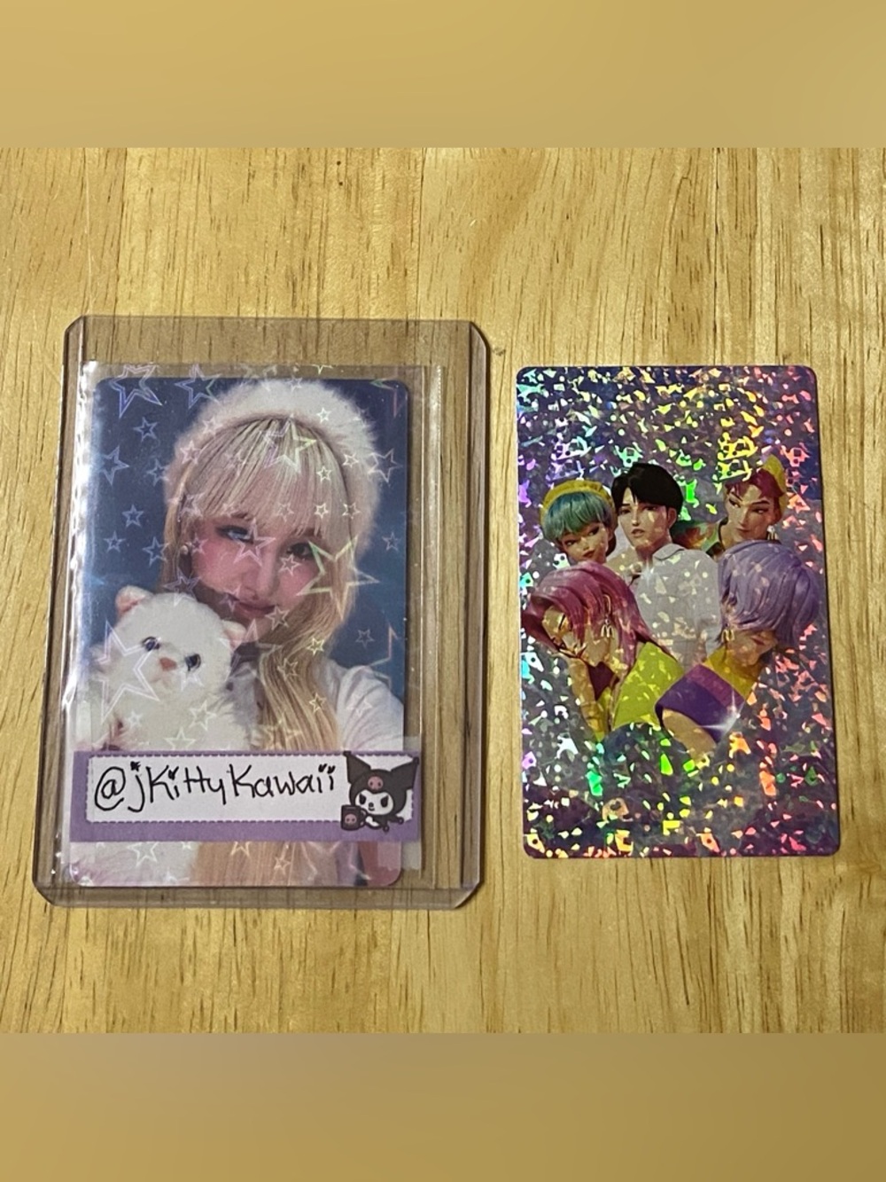 K-POP DEMON HUNTERS SAJA BOYS GROUP HOLO McDonald’s Official Promo Card